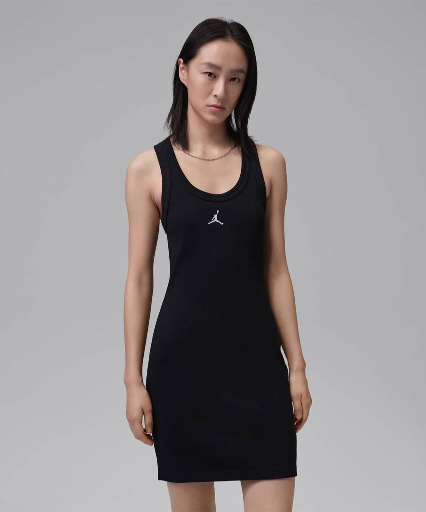 Naiki Jordan Brooklyn Tank Dress W - Black:White / If1390-010