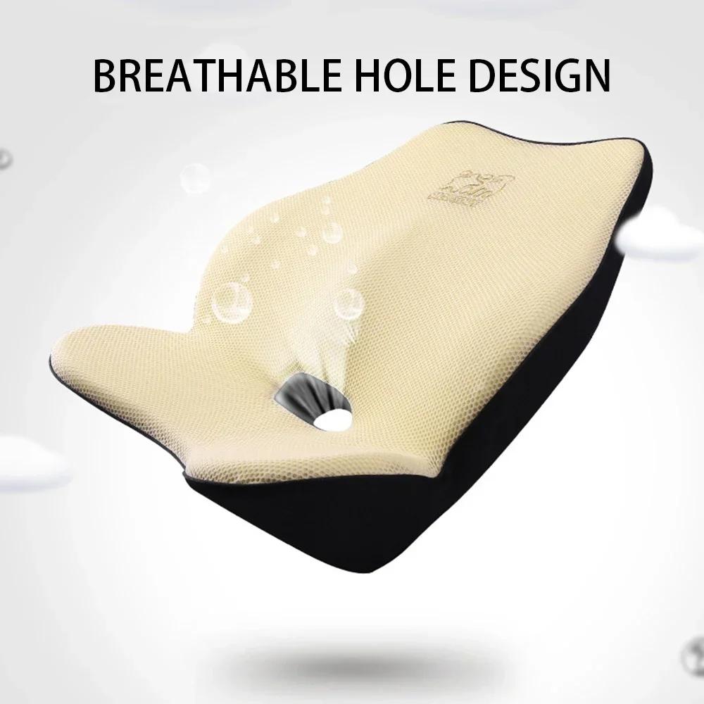 Qualità Poggiatesta Auto Supporto Collo Sedile Traspirante Protezione Cuscino Lombare Auto Memory Cotone Protettore Cuscino Cuscino Collo Auto