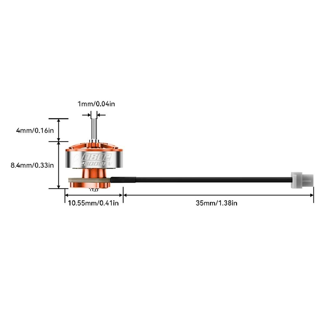 BETAFPV 0802 28000KV/25000KV/22000KV Brushless Motors (2026) For Air75 II Frame Meteor65 Pro Frame Air75 II Drone