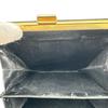 BURBERRY Gamaguchi Nova Check leather Bifold Wallet black leather Used