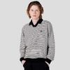 CUSTOMUS Color-Block Stripe Men'S Long Sleeve Polo Shirt Cxs25Fkkt917 Ivy