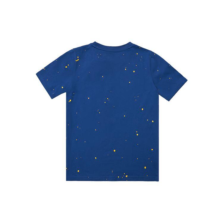 Nike Graphic Sports Round Neck Basketball Short Sleeve American Vintage Kids Tops 3Z2B7SBNK-WAR