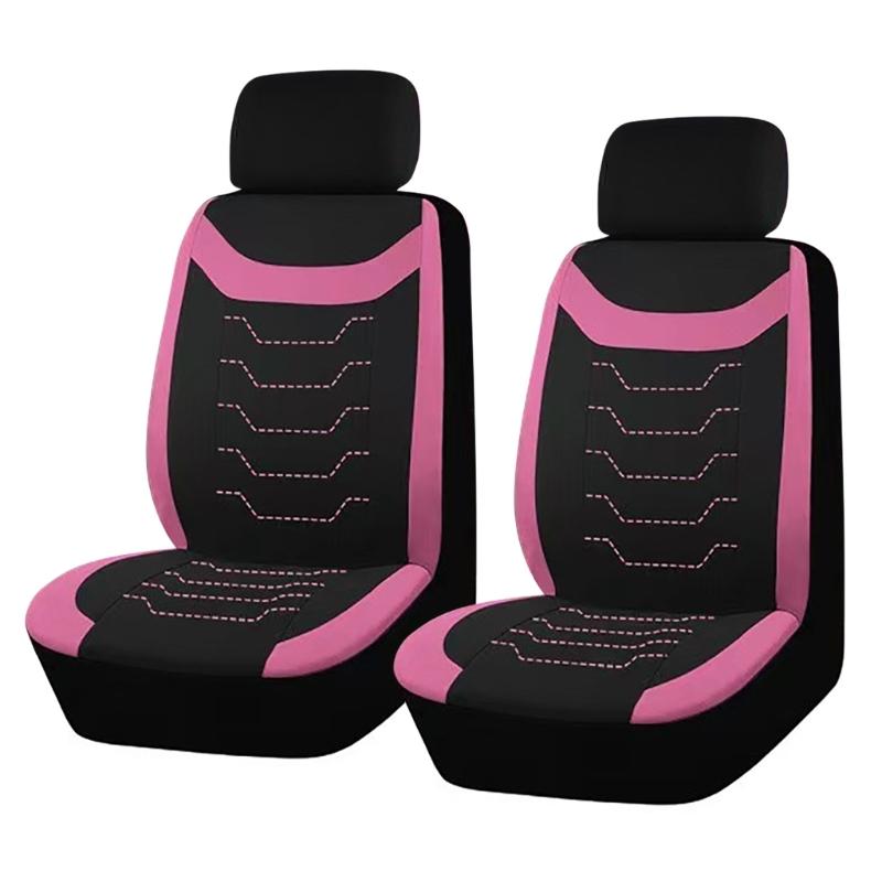 Universal Vehicle Textured Pattern Car Seat Covers For Stylish Appearance Comfort And Seat Protection