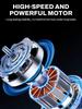 800000RPM Violent Fan Dust Blowing Brushless Ultra Turbo Fan Jet Battery Display High-Speed Handheld Powerful Blower Low Noise