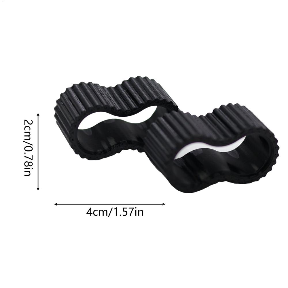 4 Stück Auto Frostschutz Scheibenwischer Gestelle Set 3D Gedruckt Frostschutz Scheibenwischer Wischer Schlauchklemme Frontscheibenwischer Befestigung Wischerklemme