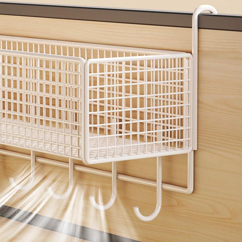Bedside Hanging Storage Basket for Dorm Bunk Beds