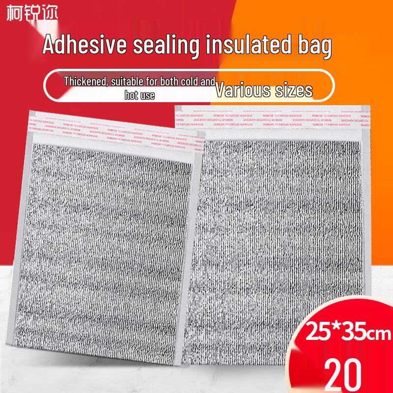 Disposable Thermal Food Delivery Bags