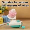 Imazy Yarn Cake Winder Spinner for Crocheting Hand Operated Ball Winders Machine for Knitting Crafting Knit Tool Supplies