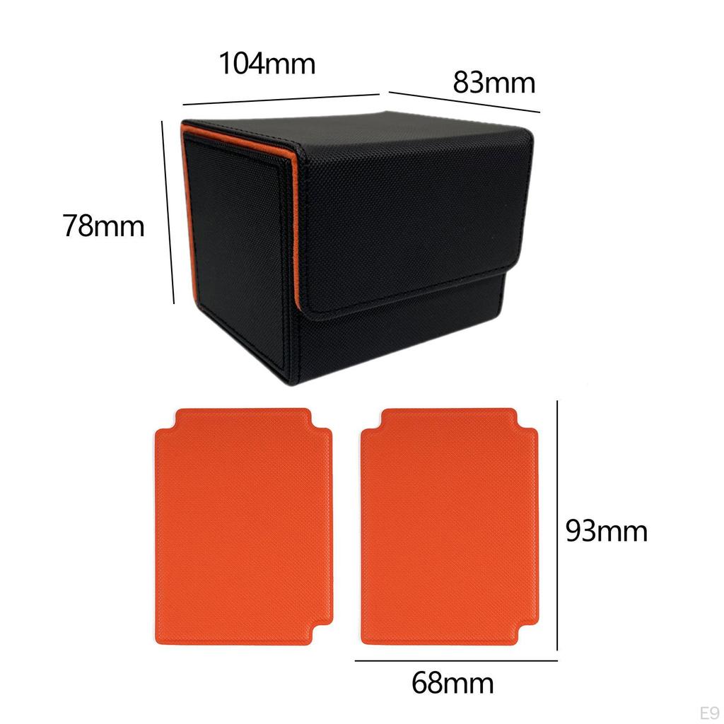Scatola Mazzo Carte Custodia Carte Protettore Premium Custodia con Sleeves