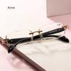 Anti Blue Light Rimless Reading Glasses Fashion Women Men Diamond Cut Edge Presbyopic Eyeglasses Anti-fatigue Eyewear