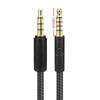 Gaming 3.5mm Headphone Cable with in line Volume Control and Microphone Function Compatible for G433/G233 Headphones