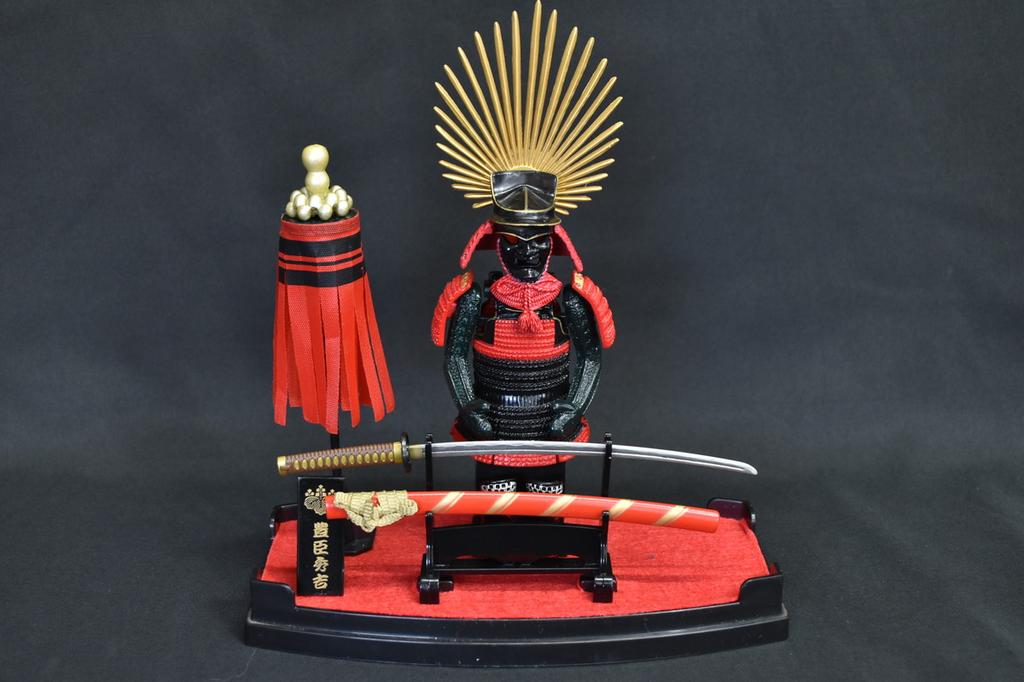 Meister Japan Armor Series A Hideyoshi Toyotomi Samurai Armor Figure Display Model
