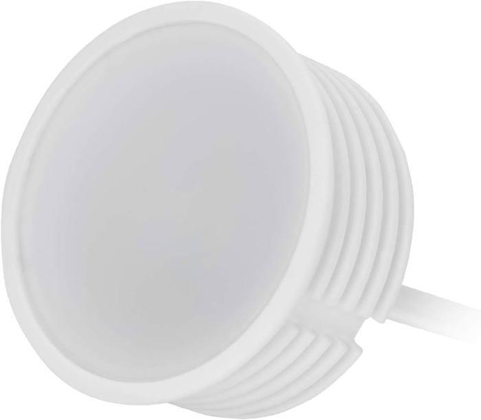 HCFEI 10x Ultra Flat 5W LED Module Ø50x22 Mm for Ceiling Spotlight &; Recessed, Warm White 2700K, 425lm, 230V, Replaces MR16 Lamp