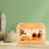 Hamster Nesting Villa Exercise Toy Play Habitat Decoration Assemble Mice Rat Wood for
