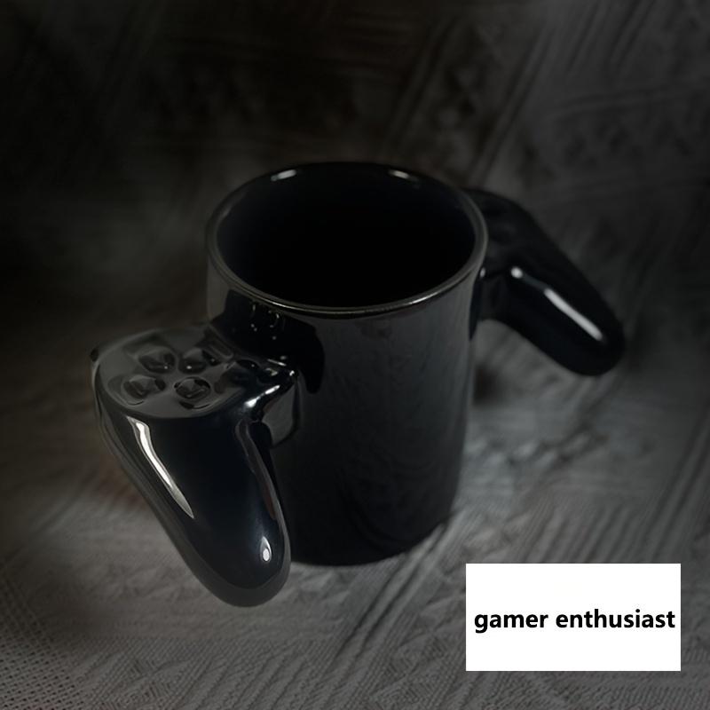 1pc Creative Game Handle Coffee Mug Game Controller Coffee Mug Gift For Gamer Weird Coffee Mugs Collector Drinkware For Restaura