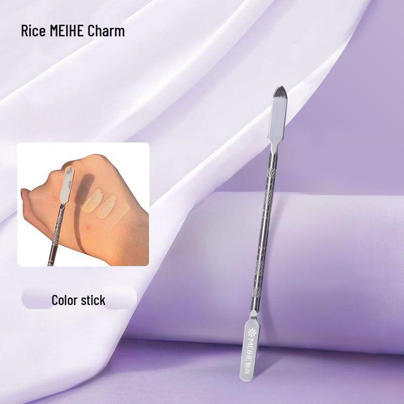 Meihe Full Makeup Brush Set: Concealer, Contour, Blush, Eyeshadow, Foundation, and Lip Brushes with Animal Hair.