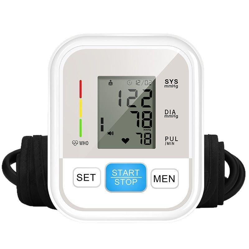 

Электронный сфигмоманометр медицинского класса для взрослых, точное измерение артериального давления, автоматический домашний измерительный прибор, прибор для измерения артериального давления белый