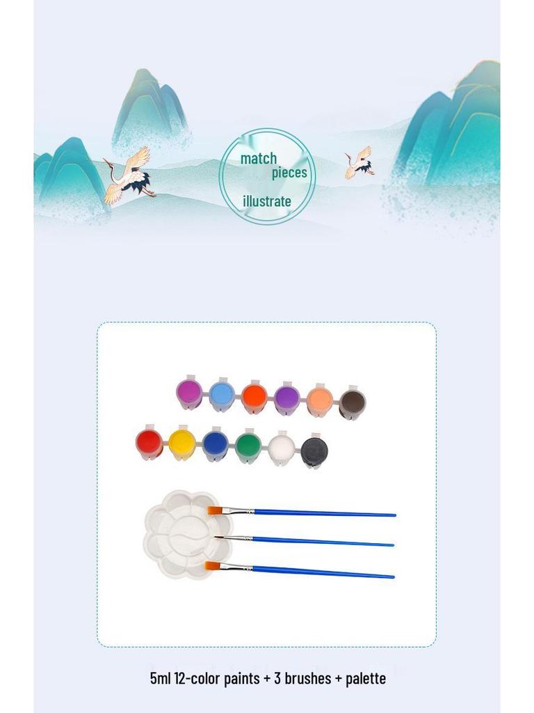 Retro 3D Bamboo Skewer Kite DIY Kit for Kids & Adults