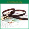Waist Versatile Thin Belt Minimalist Dress Decoration Decoration Casual For