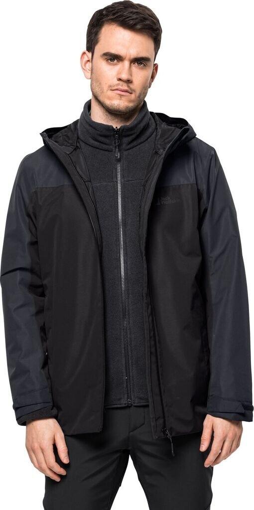 Jacket Jack Wolfskin Taubenberg 3in1 Jkt M Black