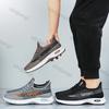 Fashion Men's Sneakers 2025 New Mesh Breathable Fly Weave Soft Sole Running Shoes Fashion Lace Up Lightweight Comfortable Casual Shoes