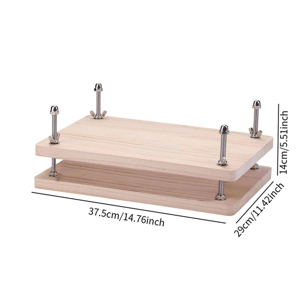 Press Handmade DIY Crafts 15inchx11inch Portable Bookbinding Machine Tool for Notebook Making