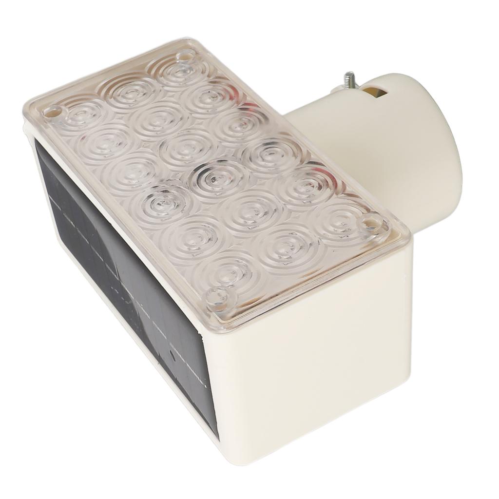 Solar Road Warning Light Red Blue Alternating 18LEDs Single Sided Waterproof Solar Traffic Safety