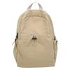 Solid Color Pleated Backpack Men's Lightweight Travel Small Backpack Women's School Bag