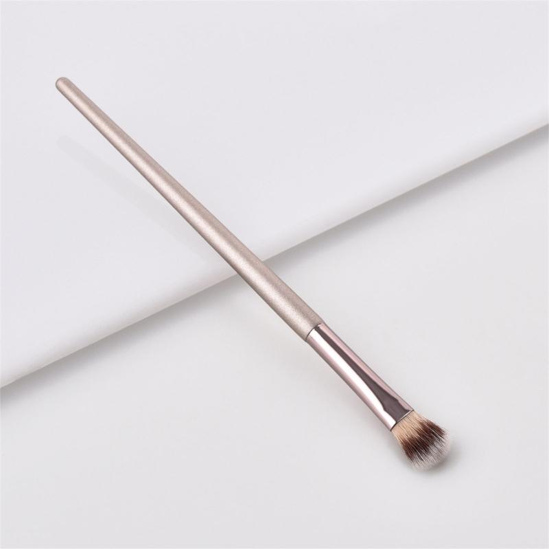 Angled Face Brush Dense and Soft Synthetic Fibers Powder Buffing Brushes For Seamless Makeup Cream Blending Brushes