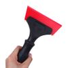 Rubber Scraper For Car Glass Plastic Handle Squeegee Window Tint Tool Water Wiper Mirror Cleaning Water Blade Car Accessories