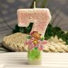 Creative and Exquisite Design Butterfly Flower Digital Candle Birthday Cake DIY Decoration Colorful and Diverse Styles