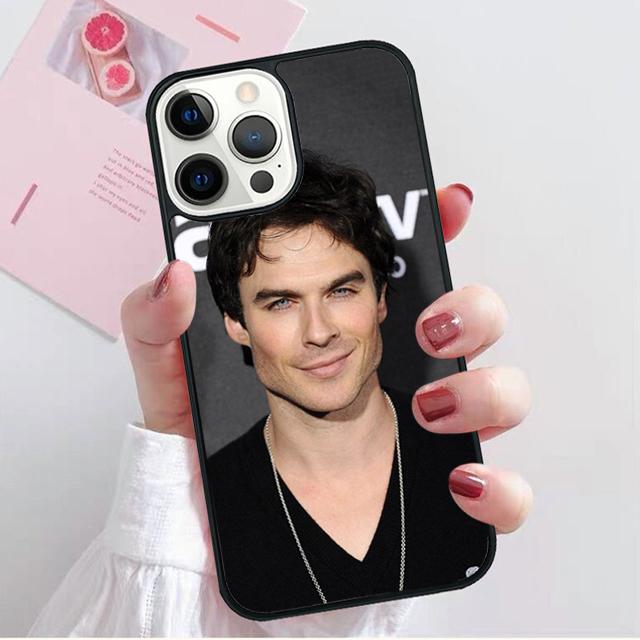 Ian Somerhalder Vampire Diaries tvd Phone Case Cover for iPhone 17 Air 16 15 14 13 11 12 Pro Max Plus Shell Coque
