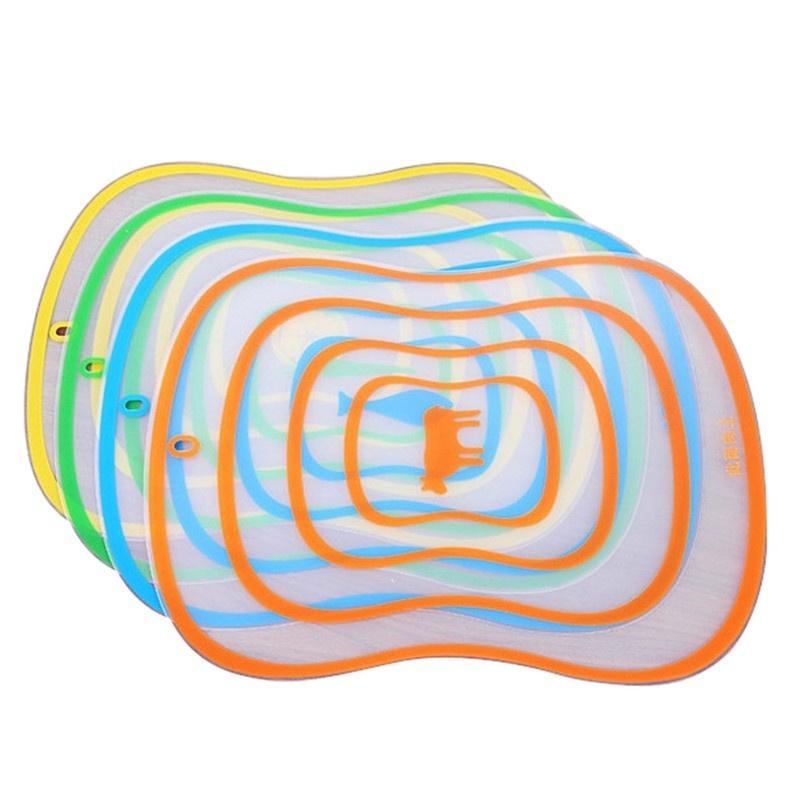 1 ks Plastová krájecí deska Protiskluzová Matná Kuchyňská krájecí deska Nástroje na zeleninu Maso Kuchyňský Acces