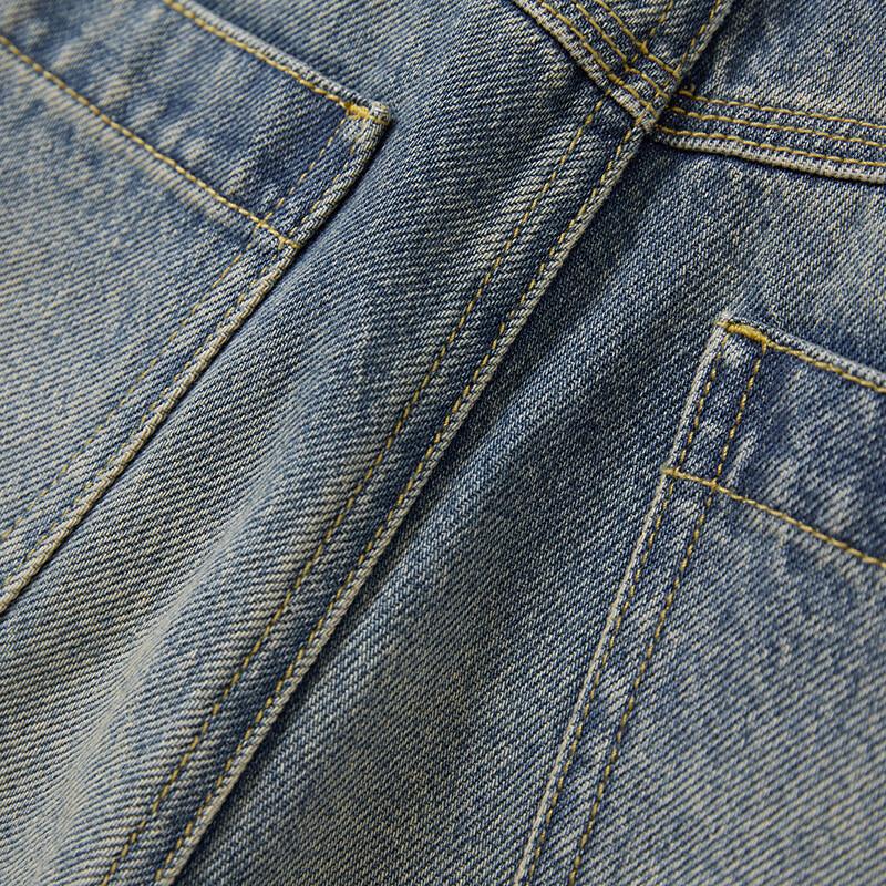 Broadcast Women's Fashion Loose Banana Fit Retro Jeans