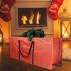 Large Capacity Tree Preservation Bag Waterproof Wreath Pouch Holiday Decoration Holder with Strong Handles and Zippers