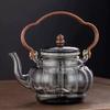 900ML Steaming and Boiling Dual-purpose Glass Teapot With Strainer Infuser Cooking Flower Puer Oolong Tea Pot Kungfu Tea Set