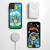 Cartoon Dr Slump Arale Black For Magnetic Phone Case For IPhone 16 15 17 Pro Max 11 12 13 14 Plus Cover
