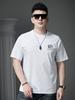 European High-End Letter-Printed Short-Sleeved T-Shirt for Men 2025 New Summer Trendy T-Shirt Men's Half-Sleeved Top