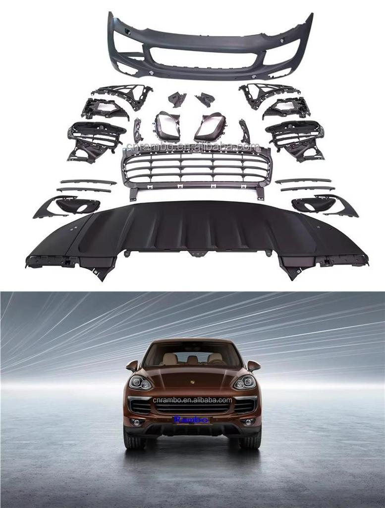 Front Bumper Kit for 2015-2017 Porsche 958 Cayenne