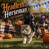 3D Halloween Pet Costume Pumpkin Cat Saddle Costume Headless Horseman Cat Costume  Halloween Party