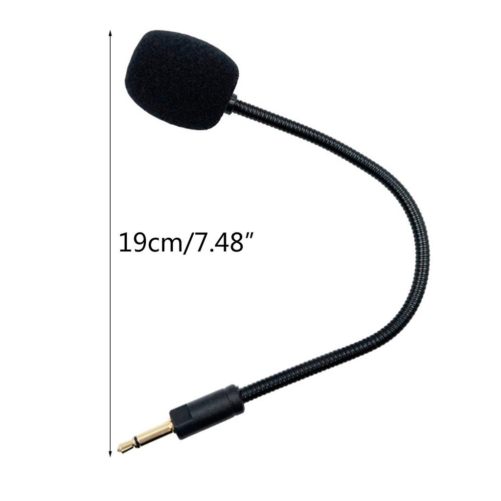 Zamienny mikrofon do gier 3,5 mm wysięgnik mikrofonu do zestawu słuchawkowego Kraken V3 Pro Hyper Sense Gaming