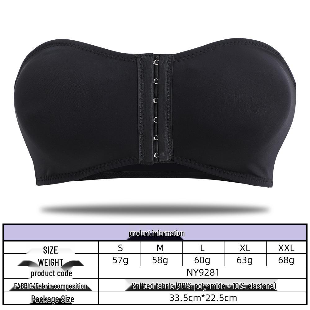 Reggiseno Sexy Senza Spalline con Fibbia Frontale per Donna - Esalta il Seno e Modella il Corpo