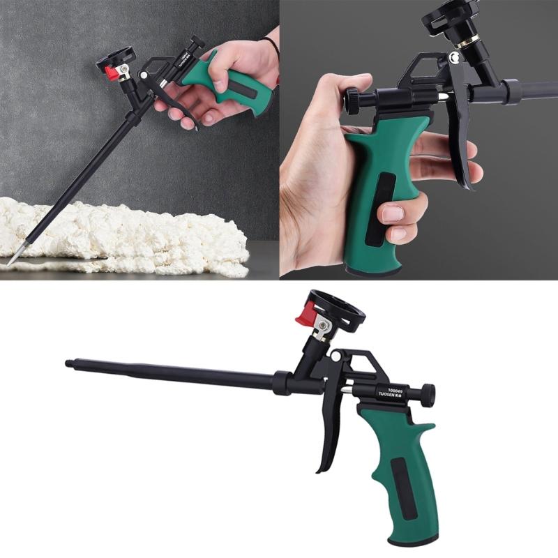 Foam Expanding SprayGun Foaming Jet GlueGun Metal Polyurethane Triggers Sprayer Pump Sealant Caulking Tool for House