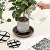 Drainage Rack Stand Flower Pot Bracket Plant Saucer Reusable Mesh Pad  for Garden