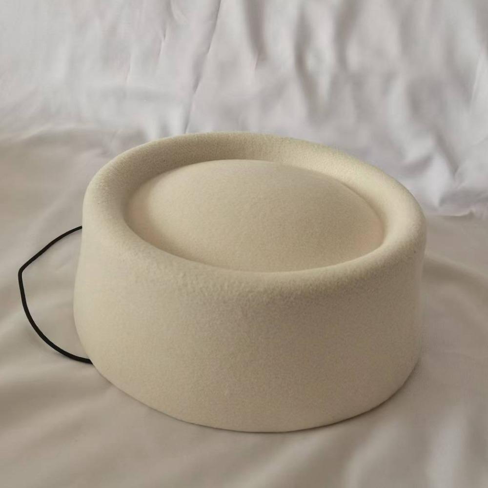 Fedoras Pillbox Hat Elegant Fedora Hat Fashion Flat Cap Banquet