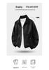 Autumn 2025 Men's Retro Suede Jacket - Loose Lapel Maillard Top