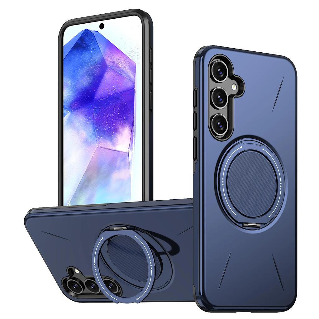 360° Magnetický držiak puzdro pre Samsung Galaxy A56 A36 A26 A16 A06 A17 A07 A55 A35 A25 A05 S Pre Magsafe Pancierové Nárazuvzdorné Puzdro