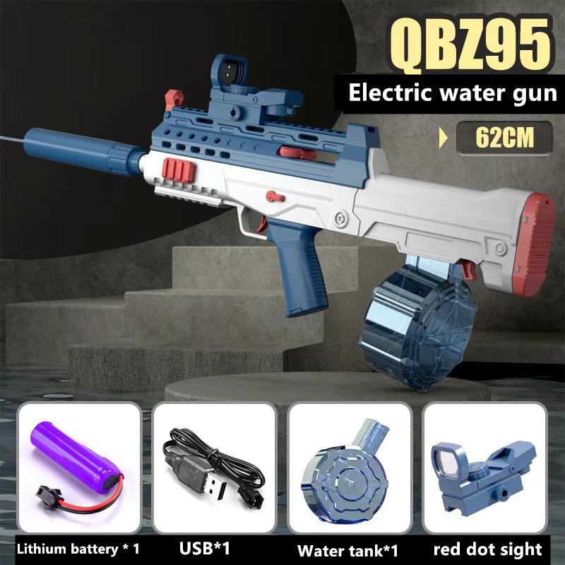M416 Water Gun Electric Pistolet Shoot Toy Full Automatic Summer Shoot Beach Outdoor Fun Toy For Children Boys Girl Adults Gift