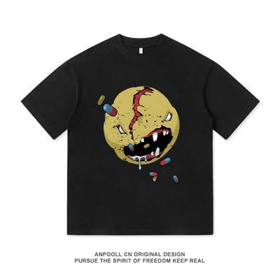 Mercancía del juego Cyberpunk 2077: Camiseta de manga corta de V, imprescindible para el verano, confeccionada en algodón puro para hombre con un corte holgado.