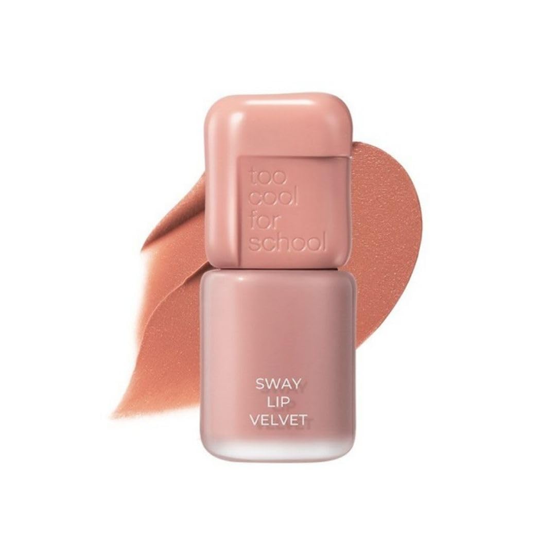 слишком круто для Sway Lip Velvet Матовый тинт для губ Блеск для губ Тинт Вельвет Прилипающий Корейская косметика Корейский макияж Bebe [Официальная школа] / Стойкий (03